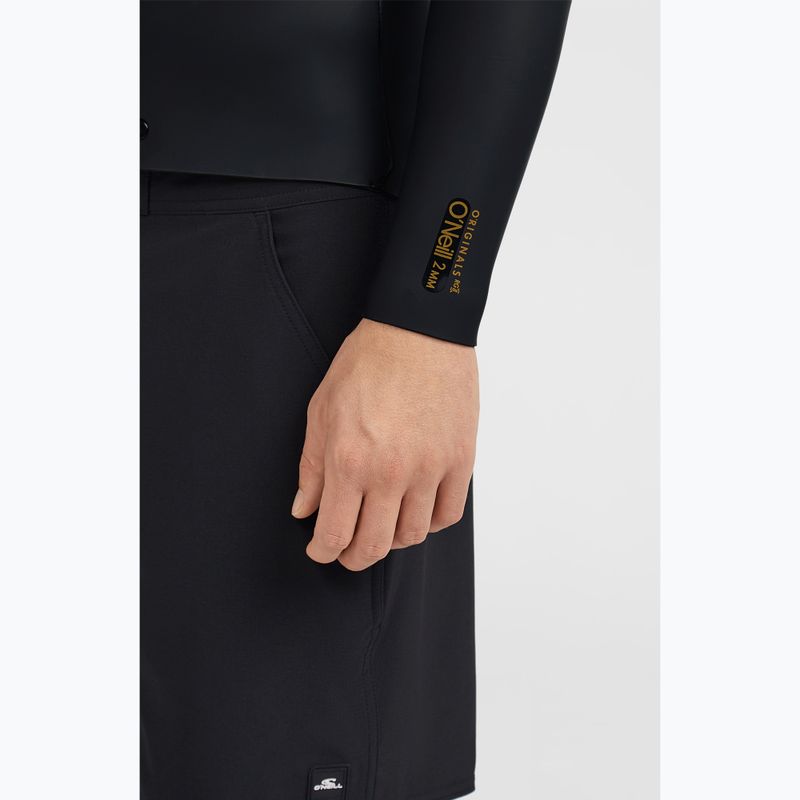 Geacă din neopren pentru bărbați O'Neill O'Riginal 2 mm Beavertail Full Zip Jacket black/black 5