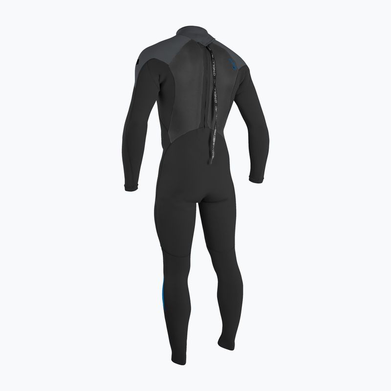 Costum de înot pentru bărbați O'Neill Epic 4/3 Back Zip Full P91 black/graphite/bali blue 2
