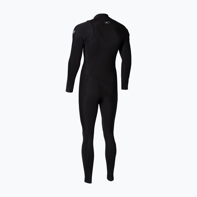 Costum de înot pentru bărbați O'Neill Epic 3/2 Chest Zip Full A05 black/black/black 2