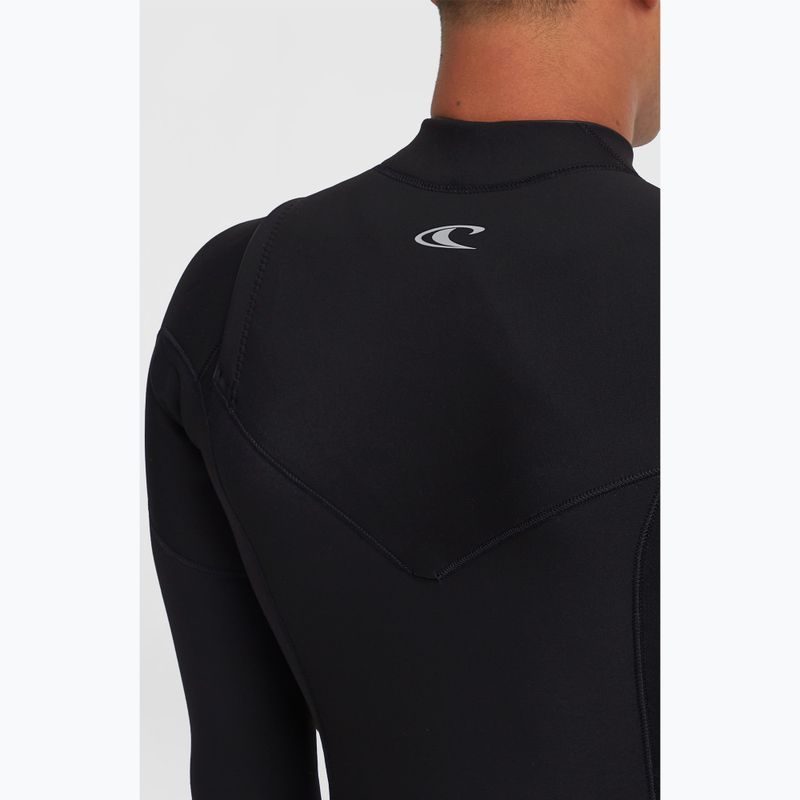 Costum de înot pentru bărbați O'Neill Epic 3/2 Chest Zip Full A05 black/black/black 7