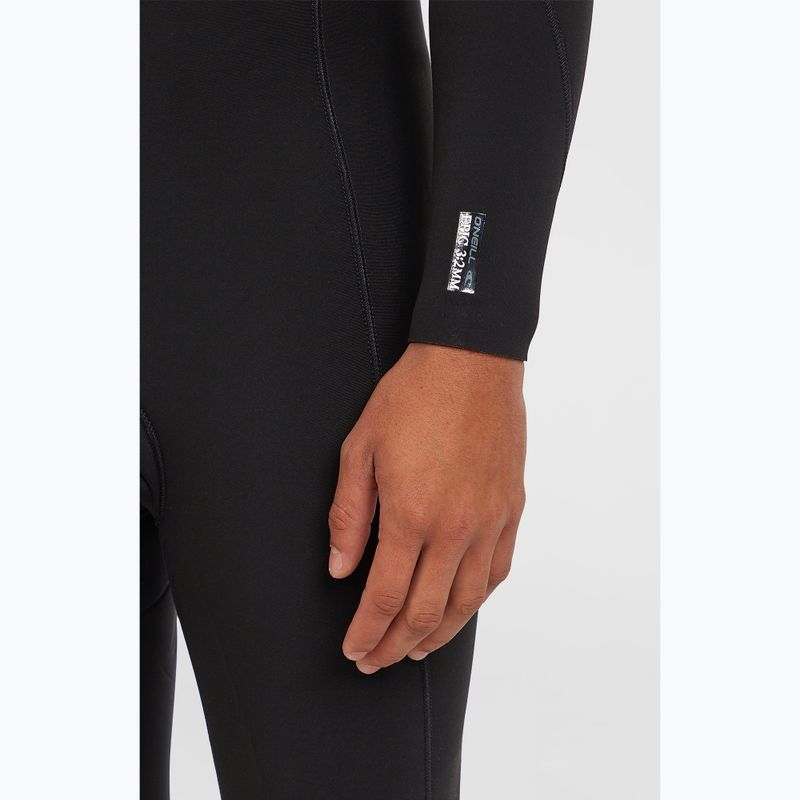 Costum de înot pentru bărbați O'Neill Epic 3/2 Chest Zip Full A05 black/black/black 8