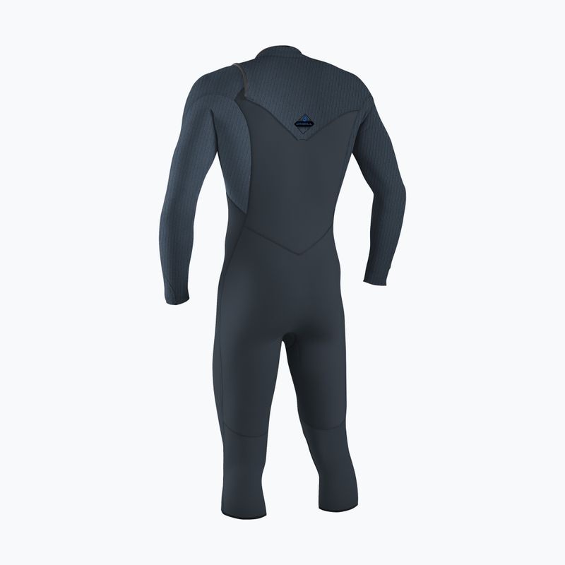 Costum de înot pentru bărbați O'Neill Hyperfreak 4/3+ mm Chest Zip Overknee dark orion/copen blue 2