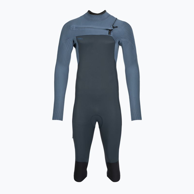 Costum de înot pentru bărbați O'Neill Hyperfreak 4/3+ mm Chest Zip Overknee dark orion/copen blue 2