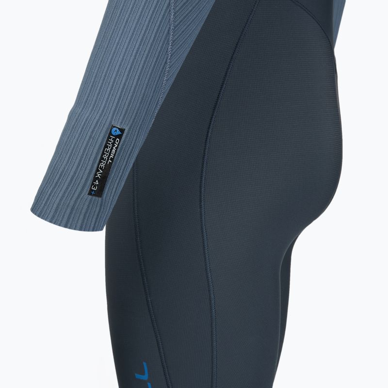 Costum de înot pentru bărbați O'Neill Hyperfreak 4/3+ mm Chest Zip Overknee dark orion/copen blue 7