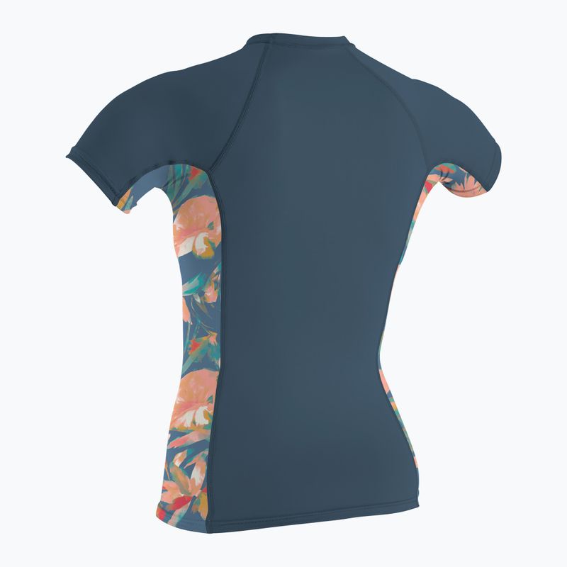 Tricou de înot pentru femei O'Neill Side Print Rash Guard black/mikah floral 2