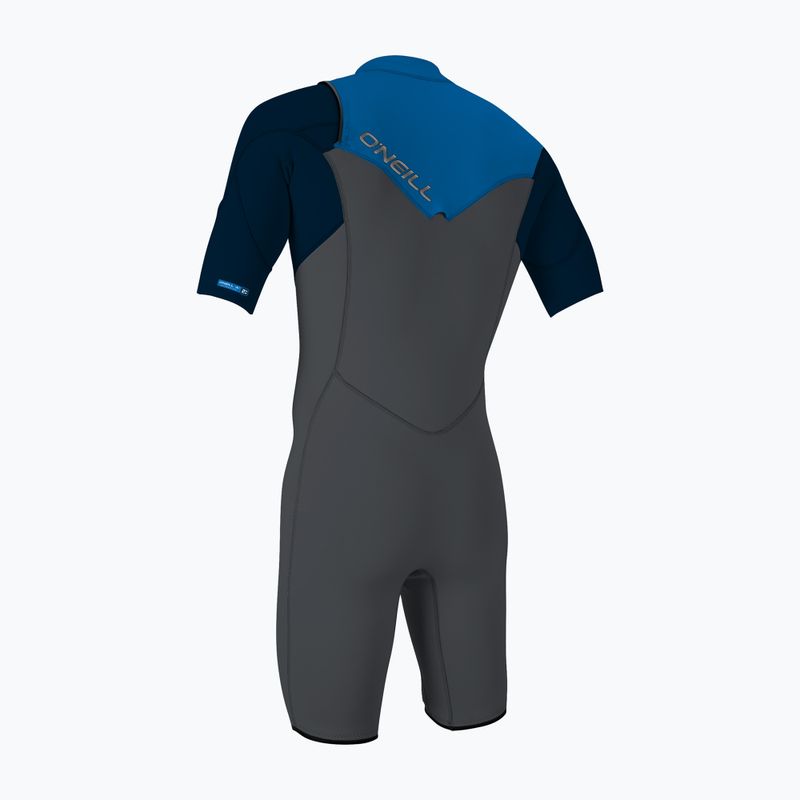 Costum de neopren pentru copii O'Neill Youth Hammer 2mm Chest Zip SS Spring graphite/abyss/ocean 2