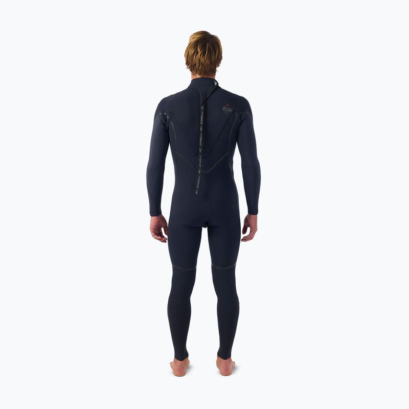 Costum de înot pentru bărbați O'Neill Hyperfreak Fire 4/3+ mm Back Zip Full black/black 2