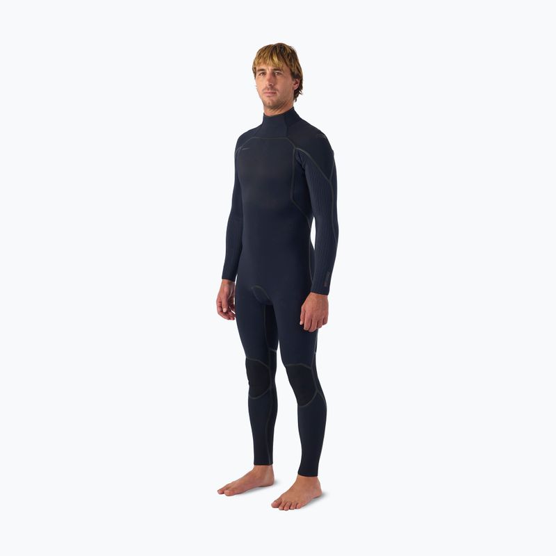 Costum de înot pentru bărbați O'Neill Hyperfreak Fire 4/3+ mm Back Zip Full black/black 3