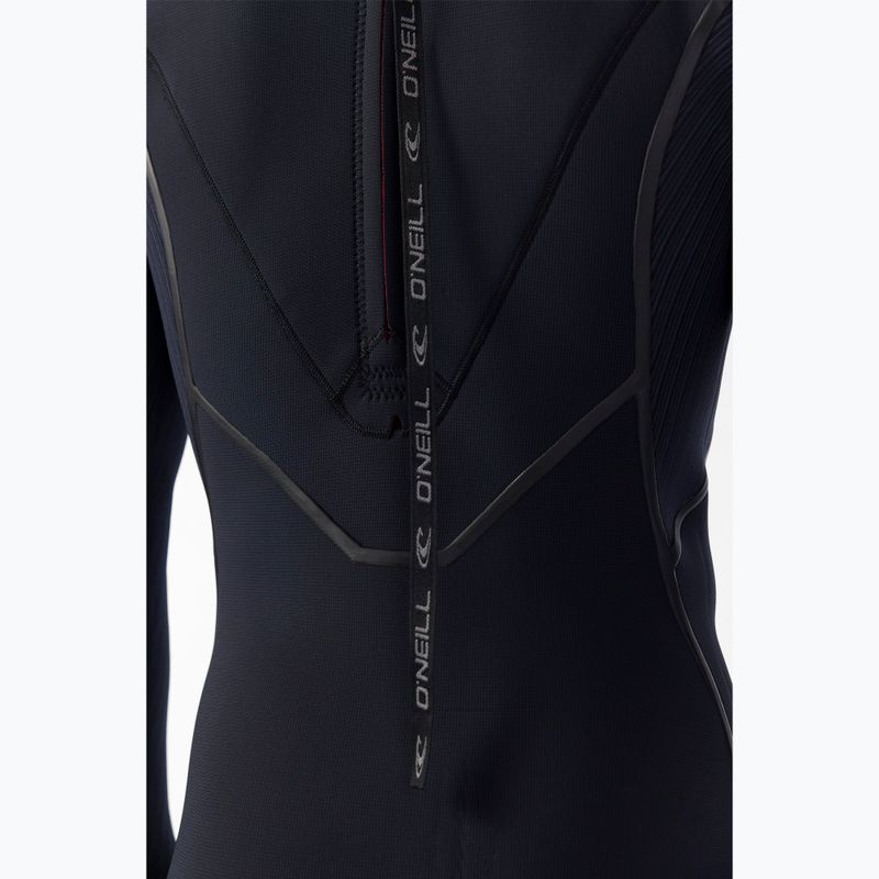 Costum de înot pentru bărbați O'Neill Hyperfreak Fire 4/3+ mm Back Zip Full black/black 11