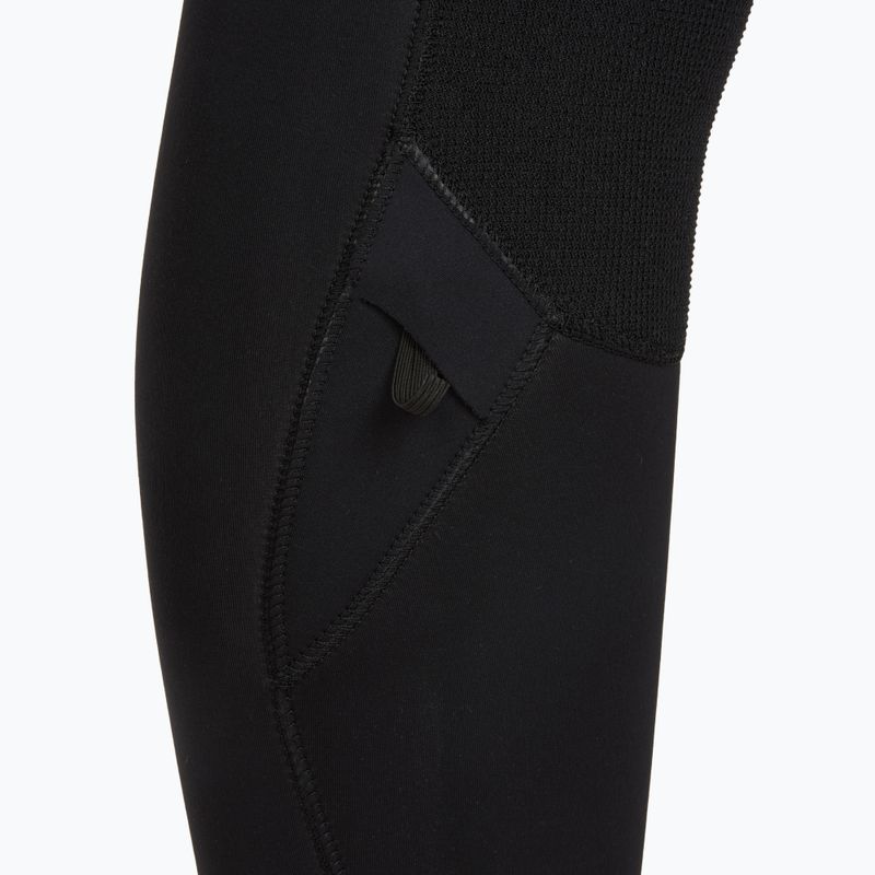 Costum de înot pentru femei O'Neill Epic 5/4 mm Chest Zip Full black/stormy palm/faded denim 7