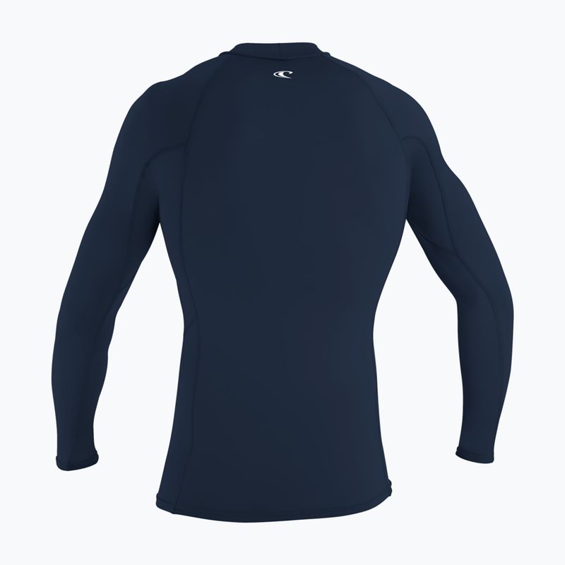 Longsleeve de înot pentru bărbați O'Neill Basic Skins Rash Guard LS navy 2