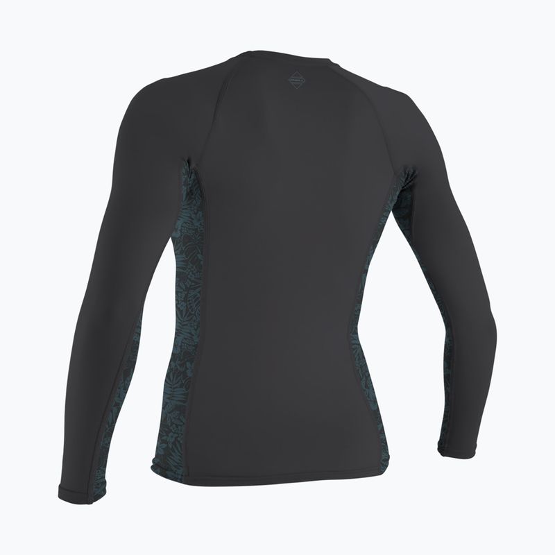 Longsleeve de înot O'Neill Hyperfreak Skins Rash Guard tempered steel/shaded island sky 2