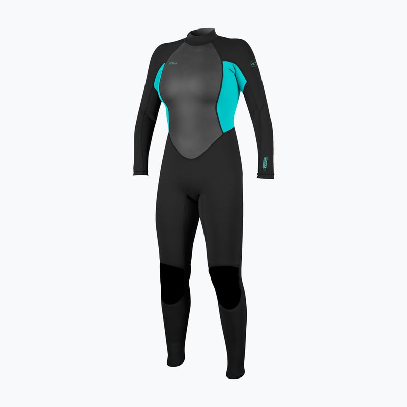 Costum de înot pentru femei O'Neill Reactor-2 3/2 mm Back Zip Full black/light aqua