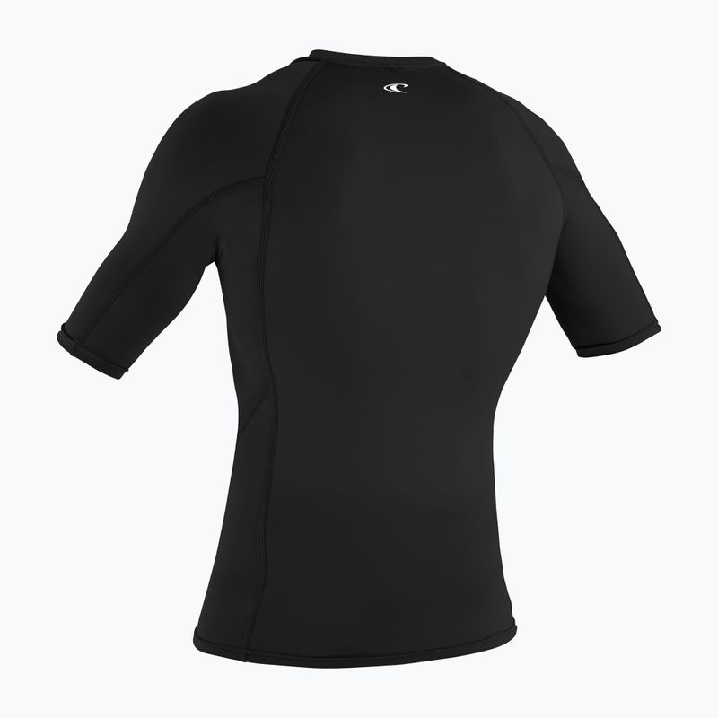 Tricou de înot pentru bărbați O'Neill Basic Skins Rash Guard SS black 2