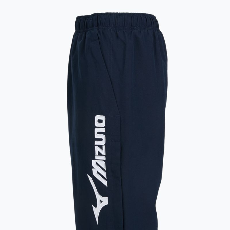 Pantaloni de antrenament pentru copii Mizuno Takeshi Track navy 3
