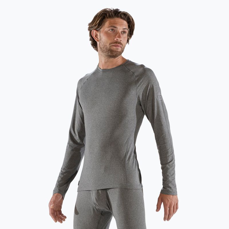 Bluză termică pentru bărbați Surfanic Bodyfit Crewneck charcoal 4