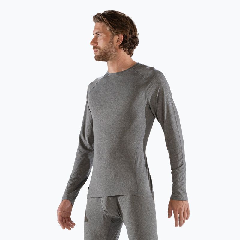 Bluză termică pentru bărbați Surfanic Bodyfit Crewneck charcoal 5