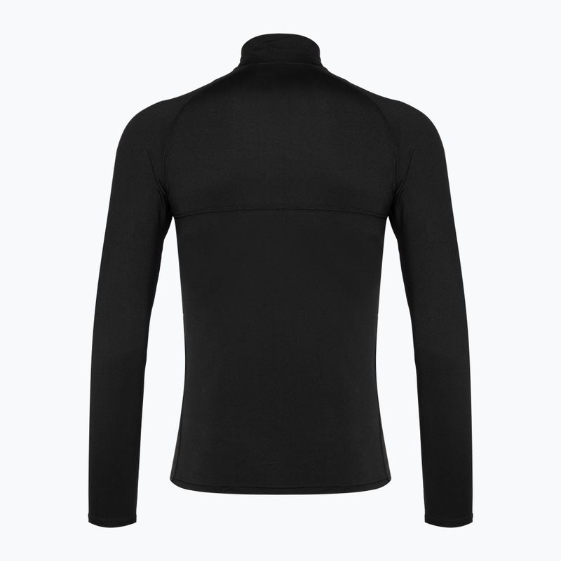 Bluză termoactivă pentru bărbați Surfanic Bodyfit Zip Neck black 5