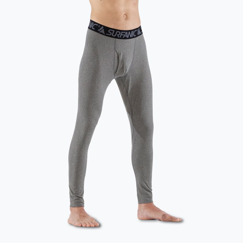 Pantaloni termoactivi pentru bărbați Surfanic Bodyfit Long John charcoal 3