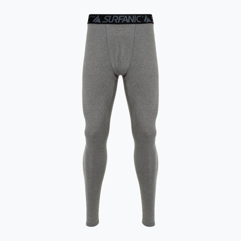 Pantaloni termoactivi pentru bărbați Surfanic Bodyfit Long John charcoal 4