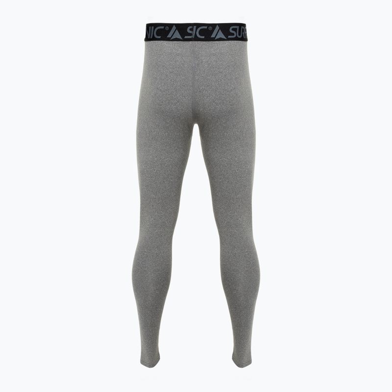 Pantaloni termoactivi pentru bărbați Surfanic Bodyfit Long John charcoal 5