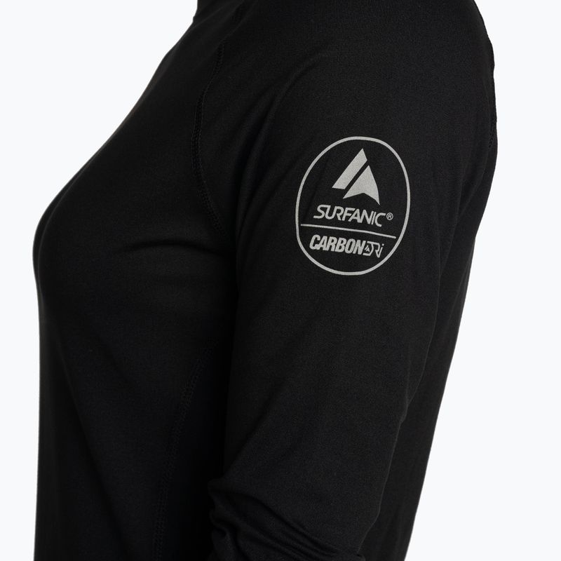 Bluză termică damă Surfanic Cozy Crewneck black 7