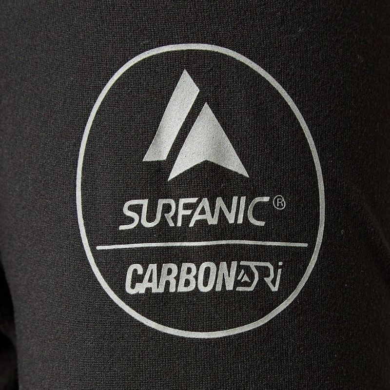Bluză termică damă Surfanic Cozy Zip Neck black 9