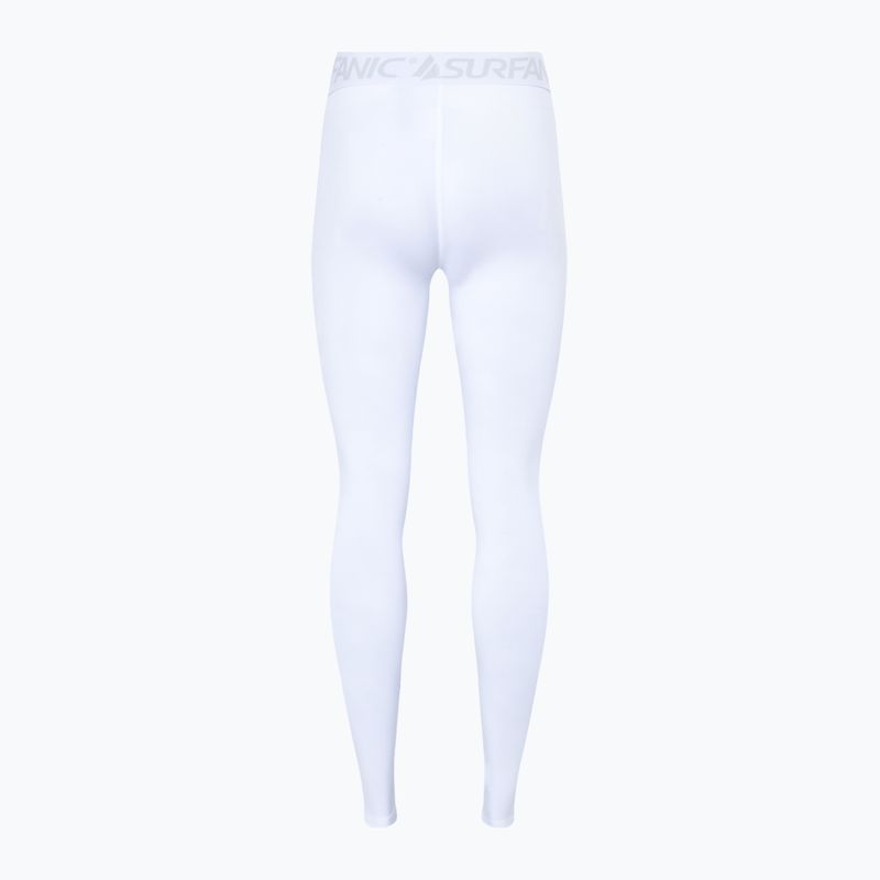 Pantaloni termoactivi pentru femei Surfanic Cozy Long John white 5