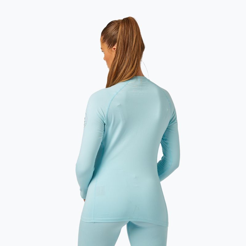 Bluză termică damă Surfanic Cozy Crewneck clearwater blue 3