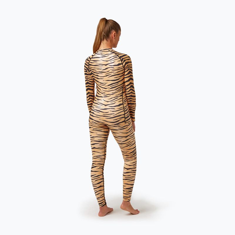 Bluză termică damă Surfanic Cozy Limited Edition Crew Neck tiger 3