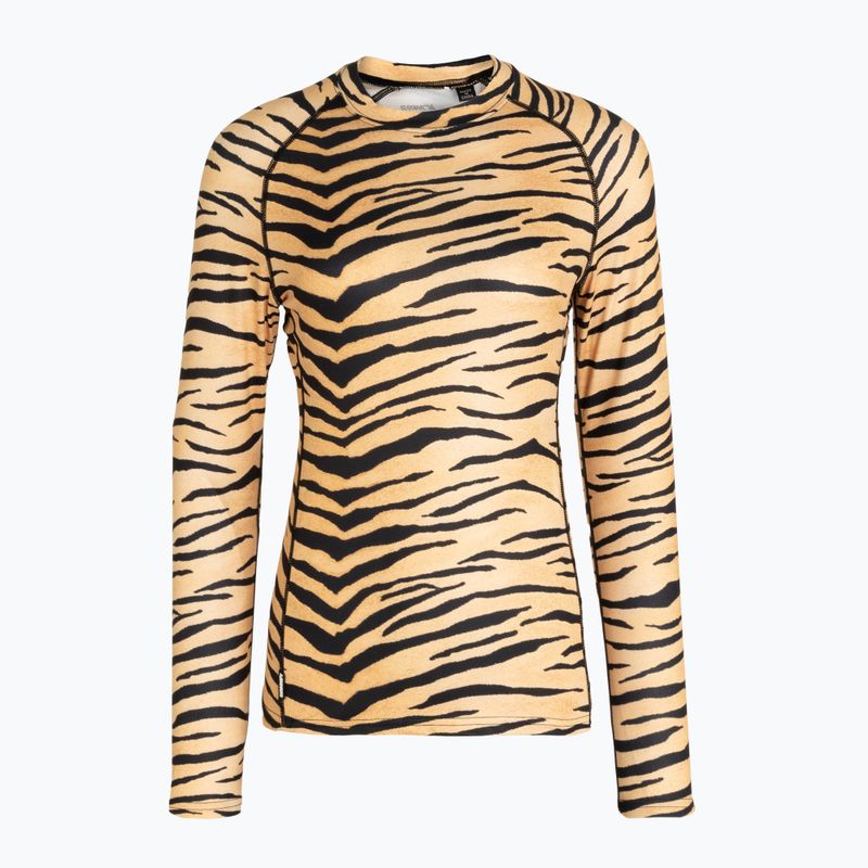 Bluză termică damă Surfanic Cozy Limited Edition Crew Neck tiger 5