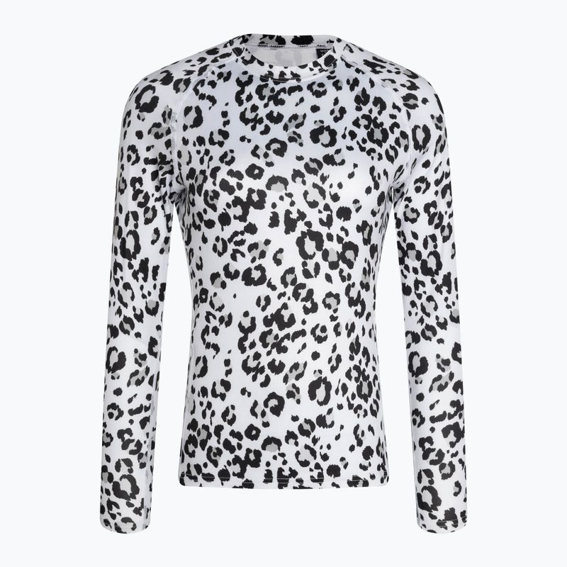 Longsleeve termoactiv pentru femei Surfanic Cozy Limited Edition Crew Neck snow leopard 4