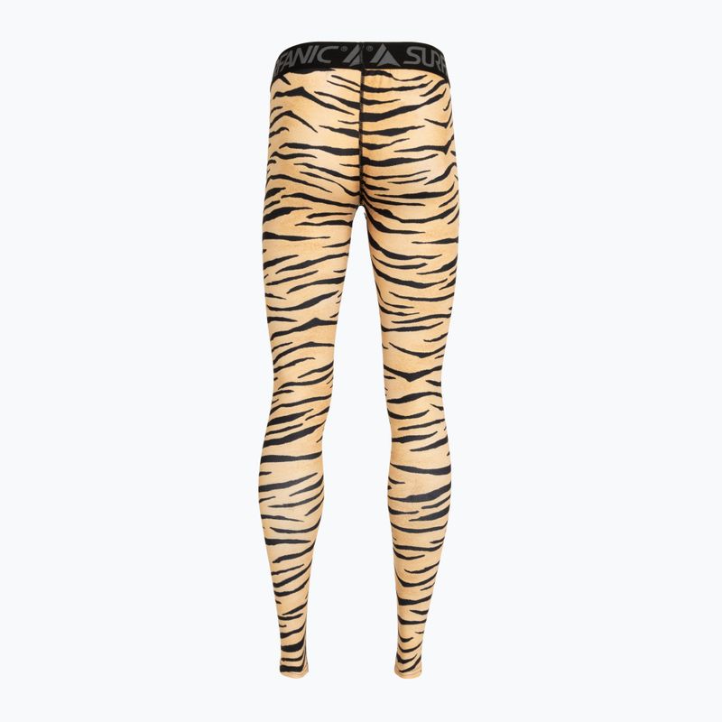 Pantaloni termoactivi pentru femei Surfanic Cozy Limited Edition Long John tiger 2