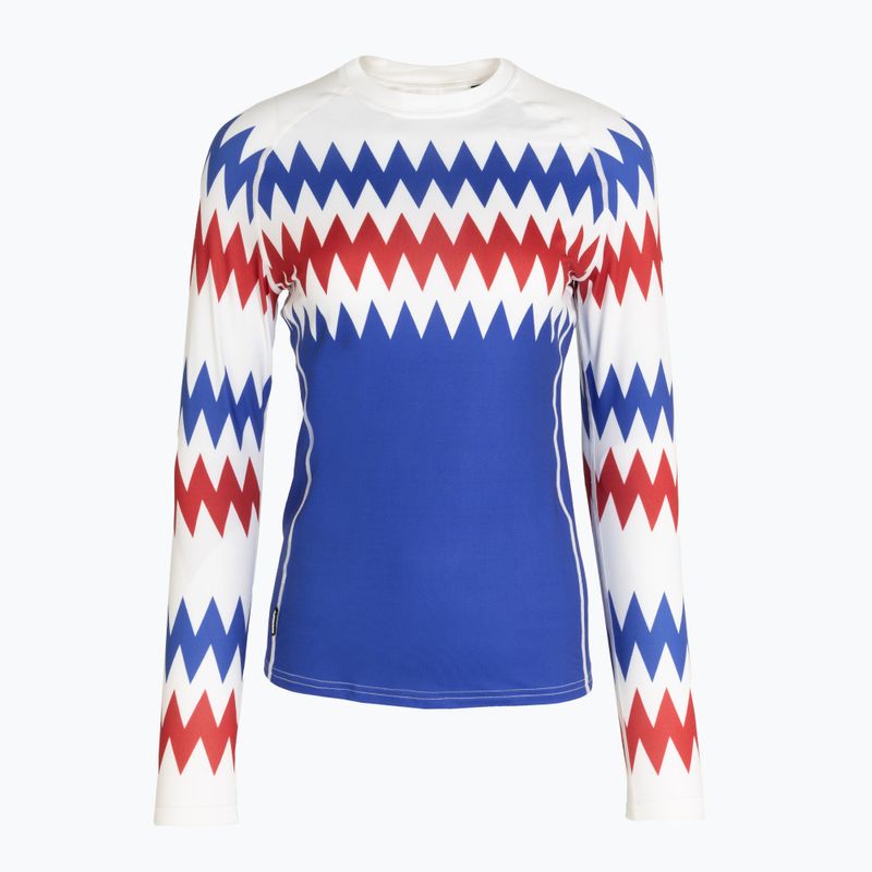 Longsleeve termoactiv pentru femei Surfanic Cozy Limited Edition Crew Neck zig zag