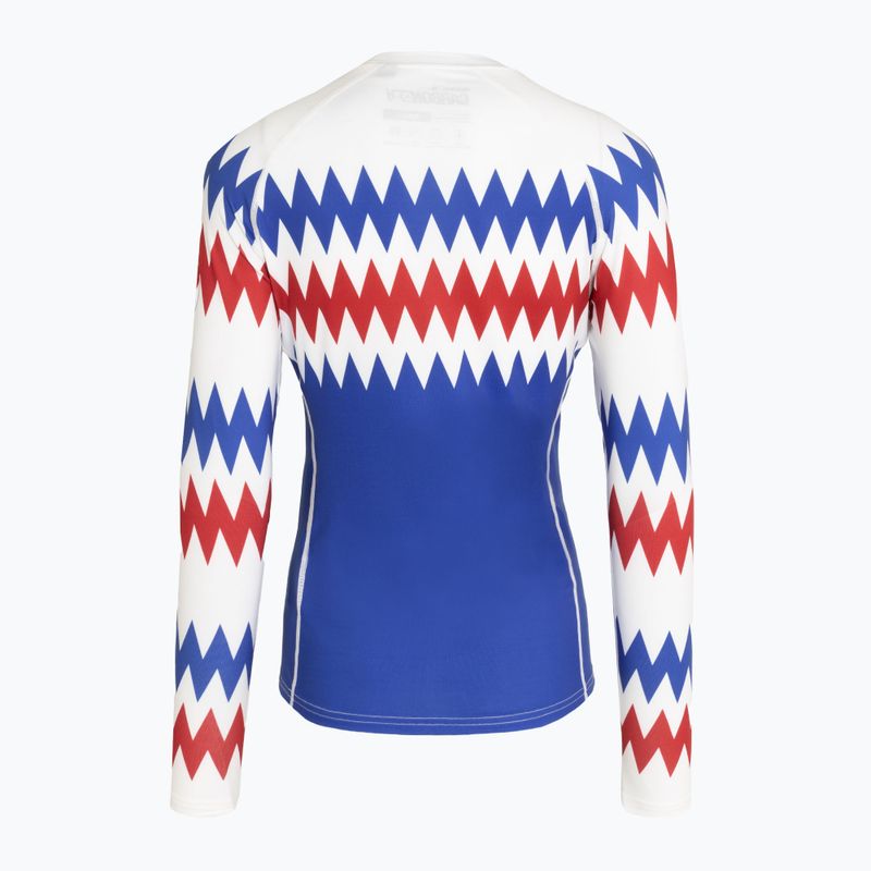 Longsleeve termoactiv pentru femei Surfanic Cozy Limited Edition Crew Neck zig zag 2