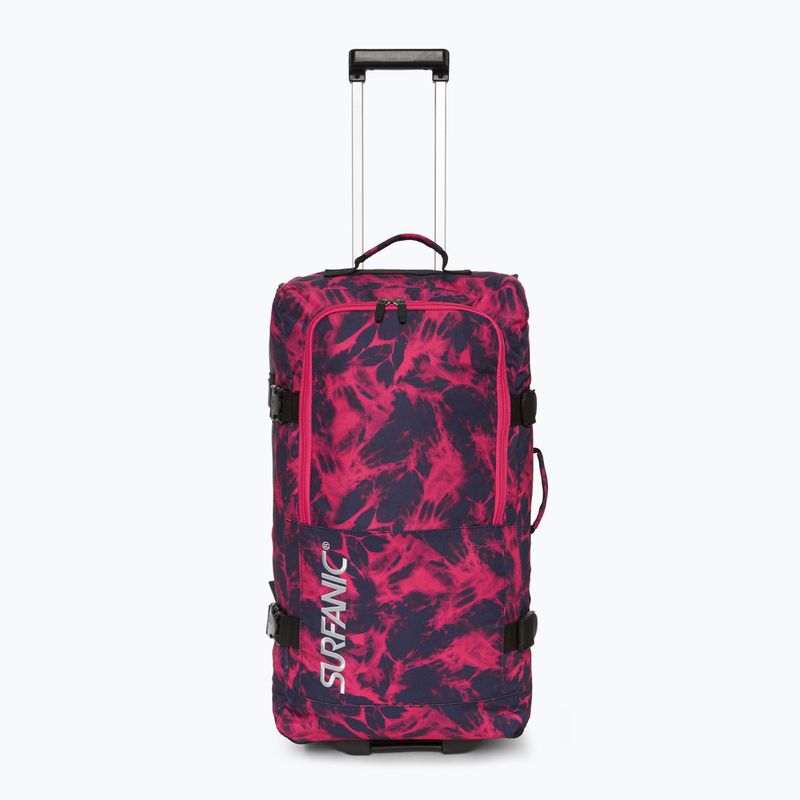 Geantă cu roți Surfanic Maxim 70 Roller Bag 70 l floral bleach violet