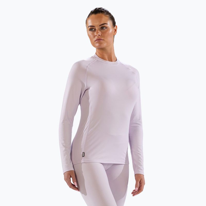 Bluză termică damă Surfanic Cozy Crewneck icey lilac 5