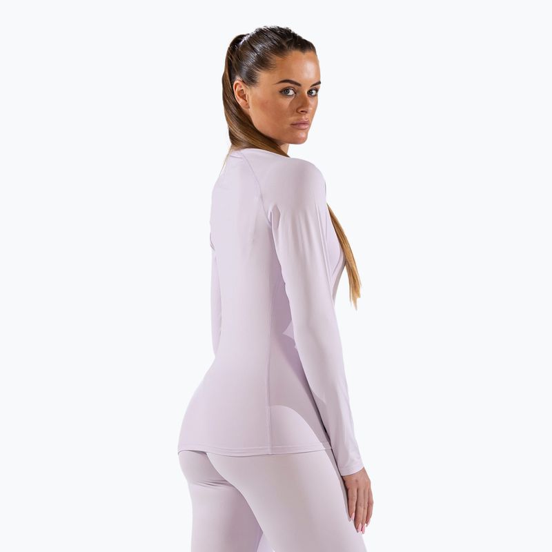 Bluză termică damă Surfanic Cozy Crewneck icey lilac 6