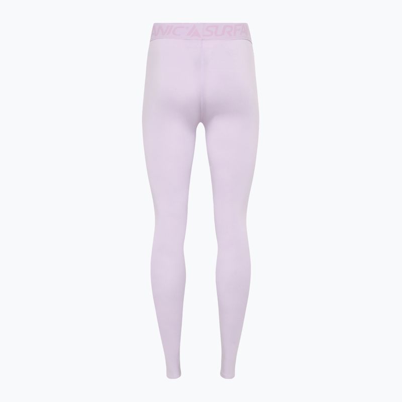 Pantaloni termoactivi pentru femei Surfanic Cozy Long John icey lilac 5