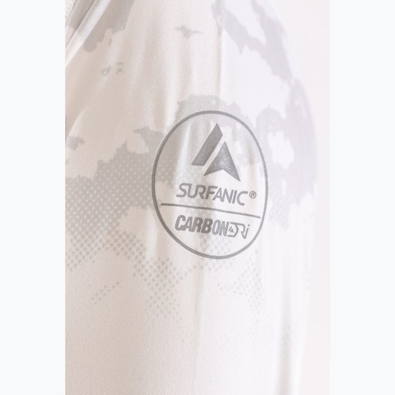Longsleeve termoactiv pentru bărbați Surfanic Bodyfit CarbonDri Limited Edition Crew Neck optic white 8