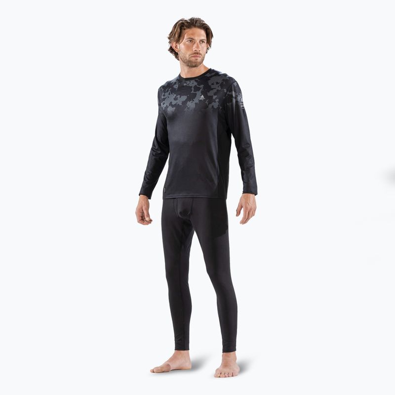 Bluză termică pentru bărbați Surfanic Bodyfit CarbonDri Limited Edition Crew Neck negru 5