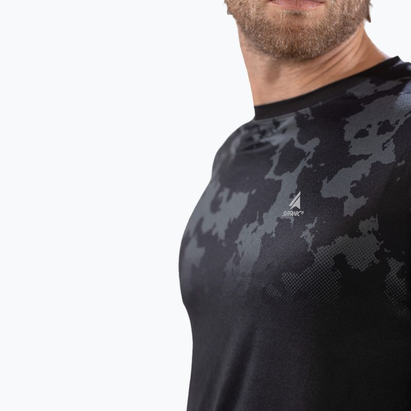 Bluză termică pentru bărbați Surfanic Bodyfit CarbonDri Limited Edition Crew Neck negru 8
