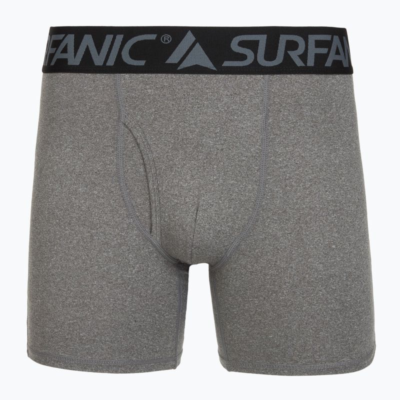 Boxeri termoactivi pentru bărbați Surfanic Carbondri 3 pary black/grey/khaki 2