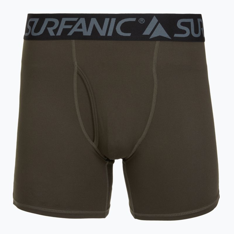 Boxeri termoactivi pentru bărbați Surfanic Carbondri 3 pary black/grey/khaki 6