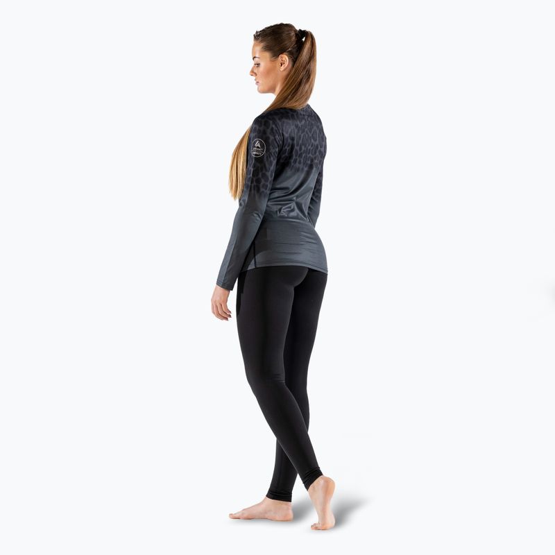 Bluză termică damă Surfanic Cozy CarbonDri Limited Edition Crew Neck jet black 8