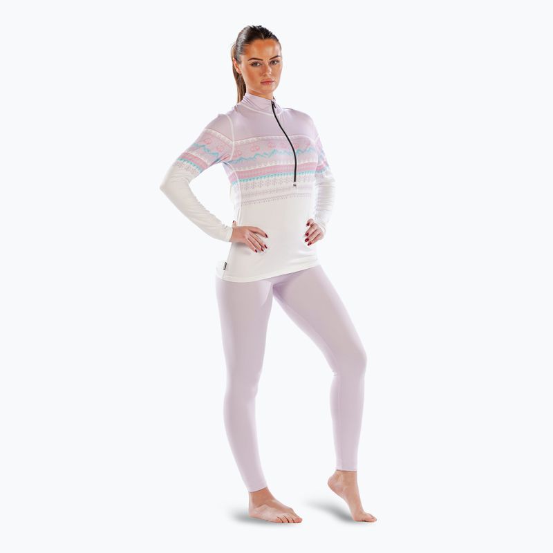 Longsleeve termoactiv pentru femei Surfanic Cozy CarbonDri Limited Edition Zip Neck pink 2