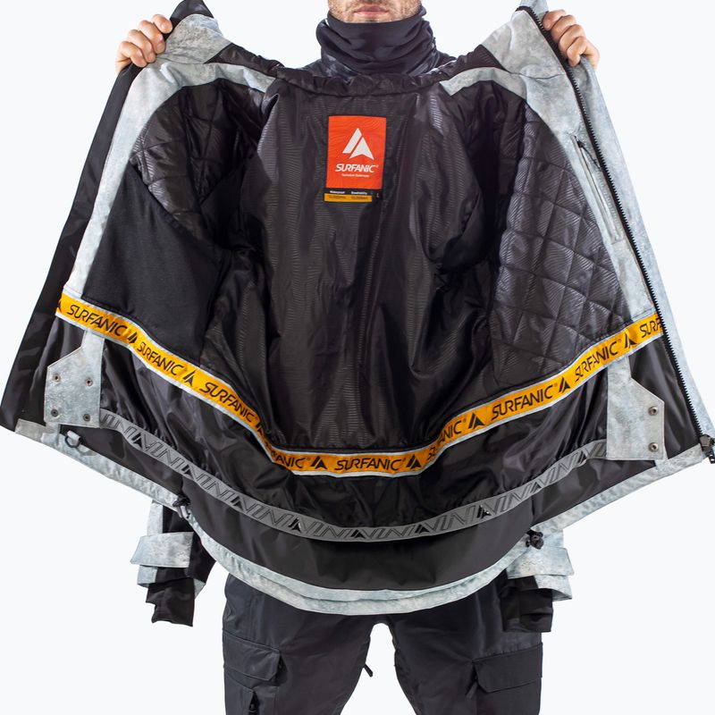 Geacă de schi pentru bărbați Surfanic Avalanche Concrete grey 12