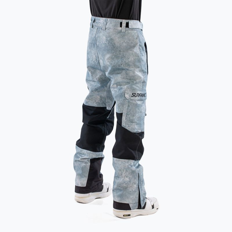 Pantaloni de schi pentru bărbați Surfanic Tactical Concrete grey 2