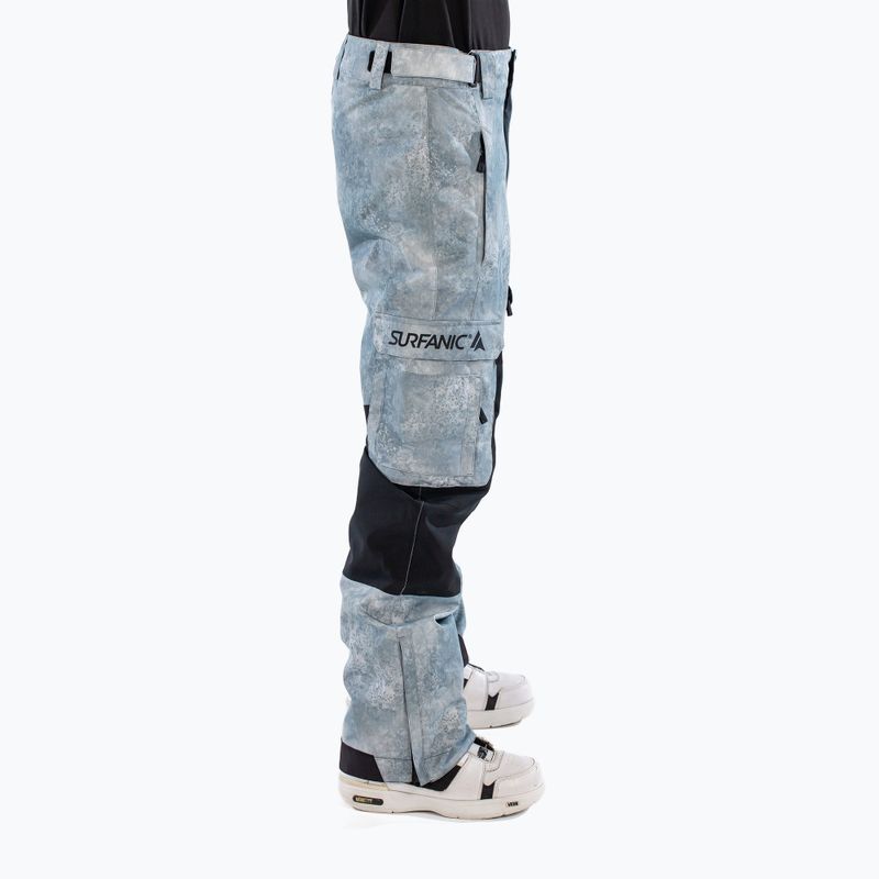 Pantaloni de schi pentru bărbați Surfanic Tactical Concrete grey 5