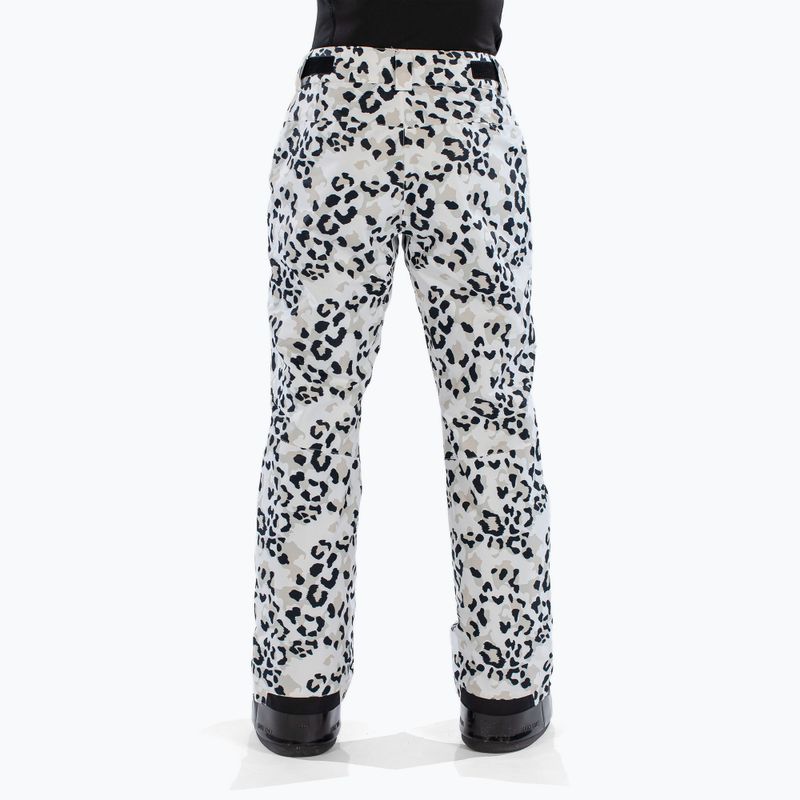 Pantaloni de schi pentru femei Surfanic Glow Animal Camo white 2